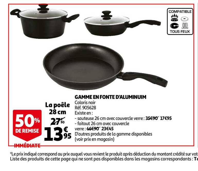 Gamme En Fonte D'aluminium 50% De Remise Immédiate