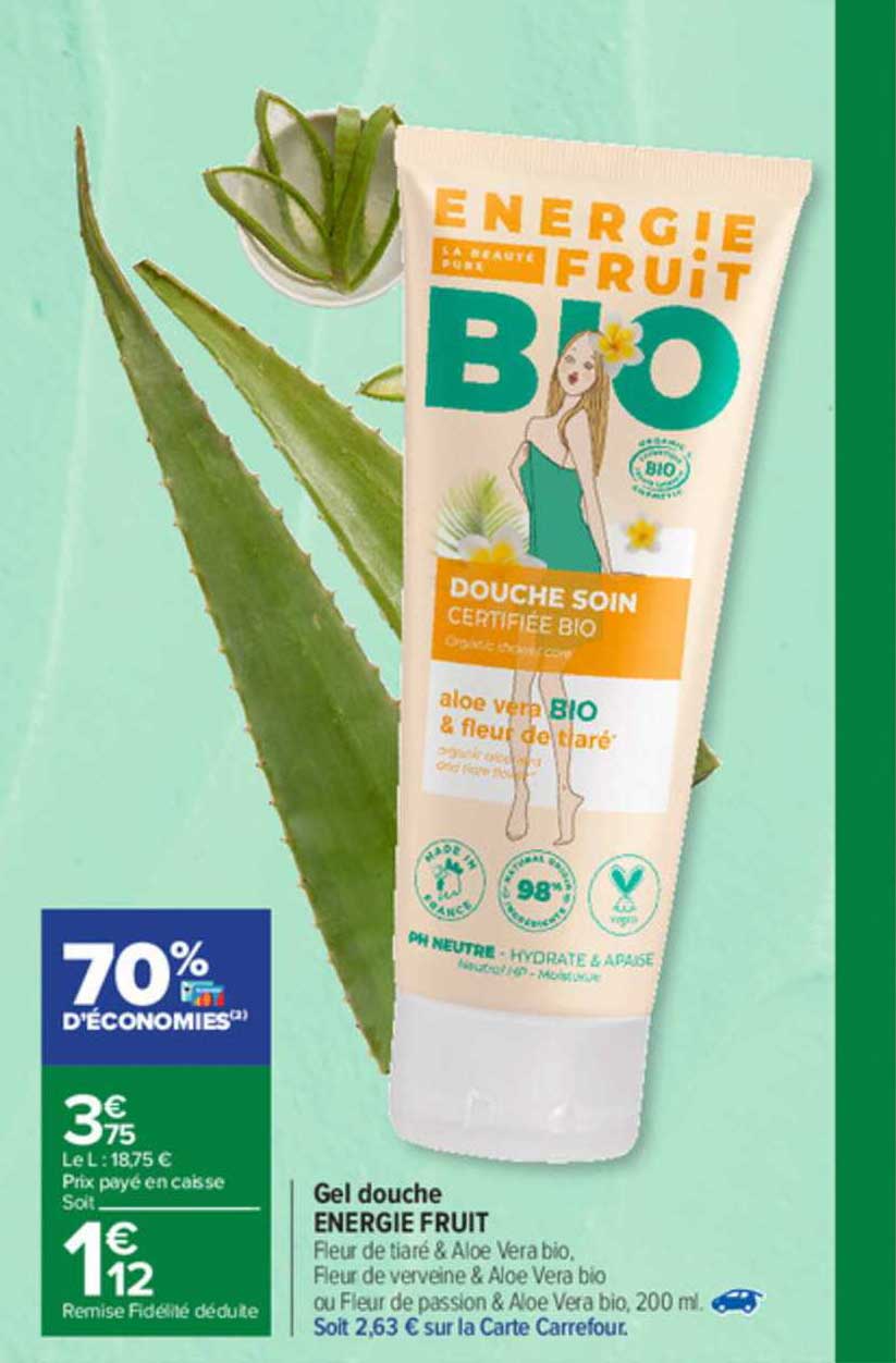 Gel Douche Energie Fruit