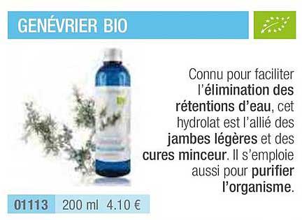 genévrier bio
