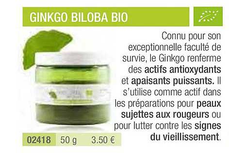 ginkgo biloba bio