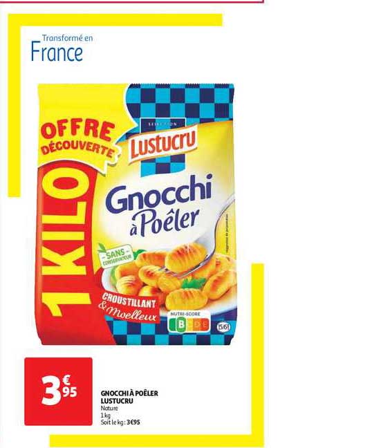 Gnocchi à Poêler Lustucru