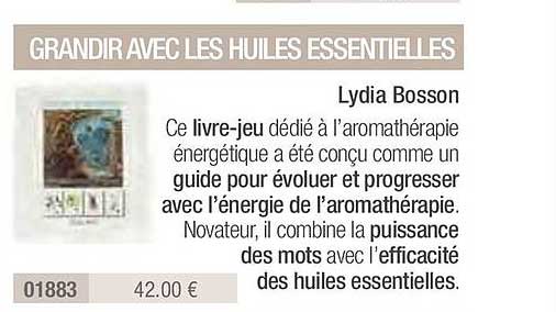 grandir avec les huiles essentielles