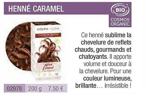 henné caramel
