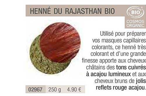 henné du rajasthan bio