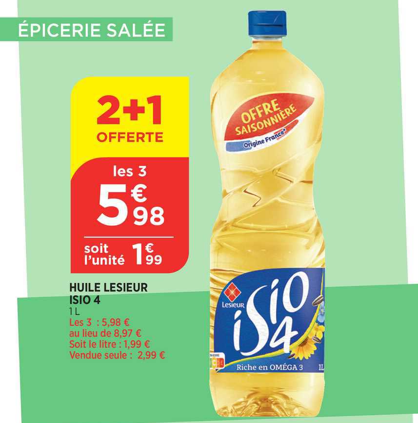 huile lesieur isio 4