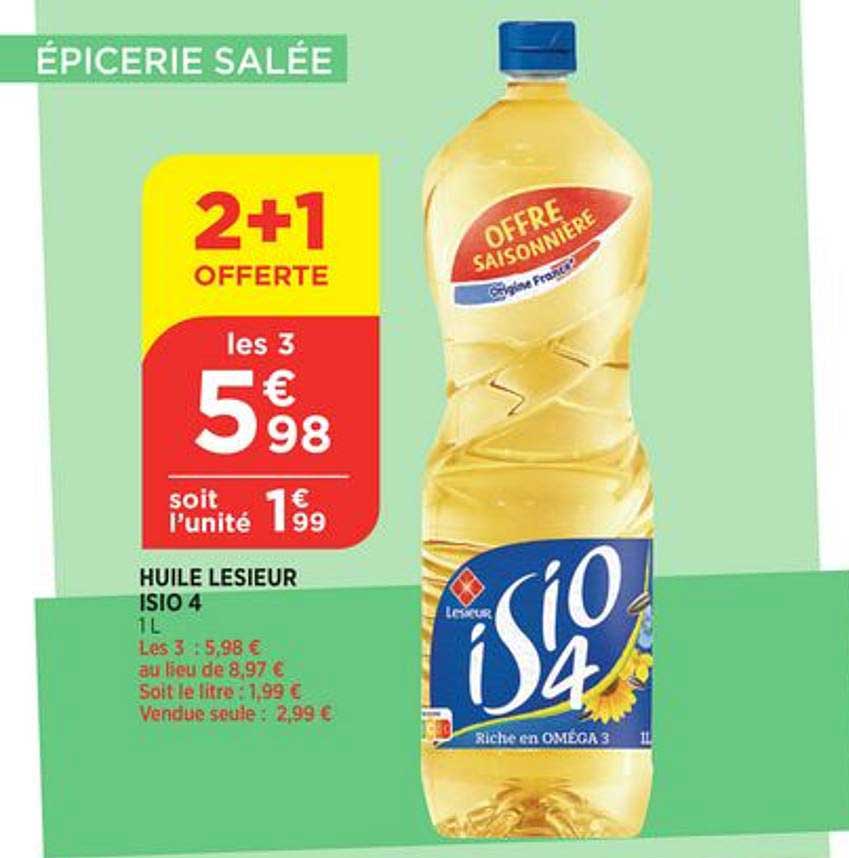 huile lesieur isio 4