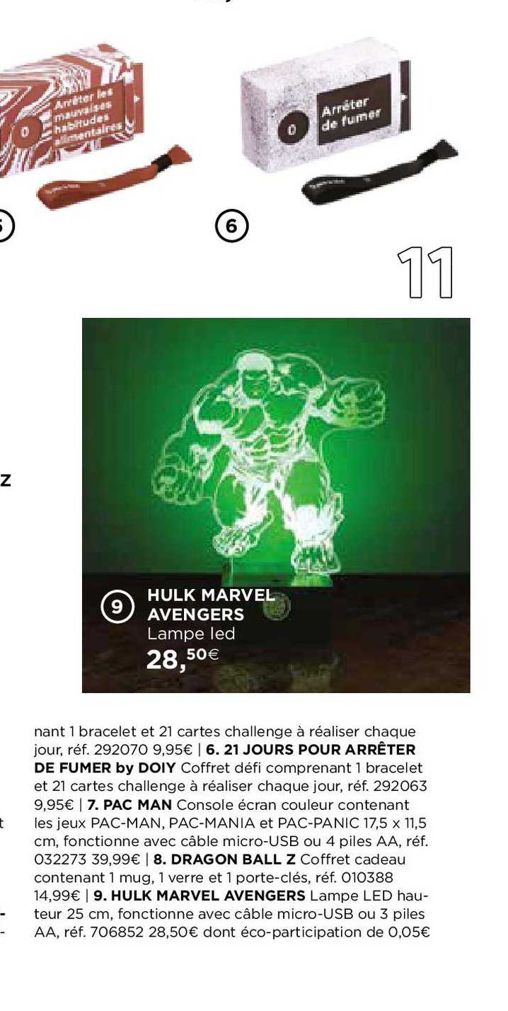 hulk marvel avengers lampe led