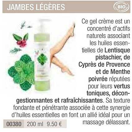 jambes légères