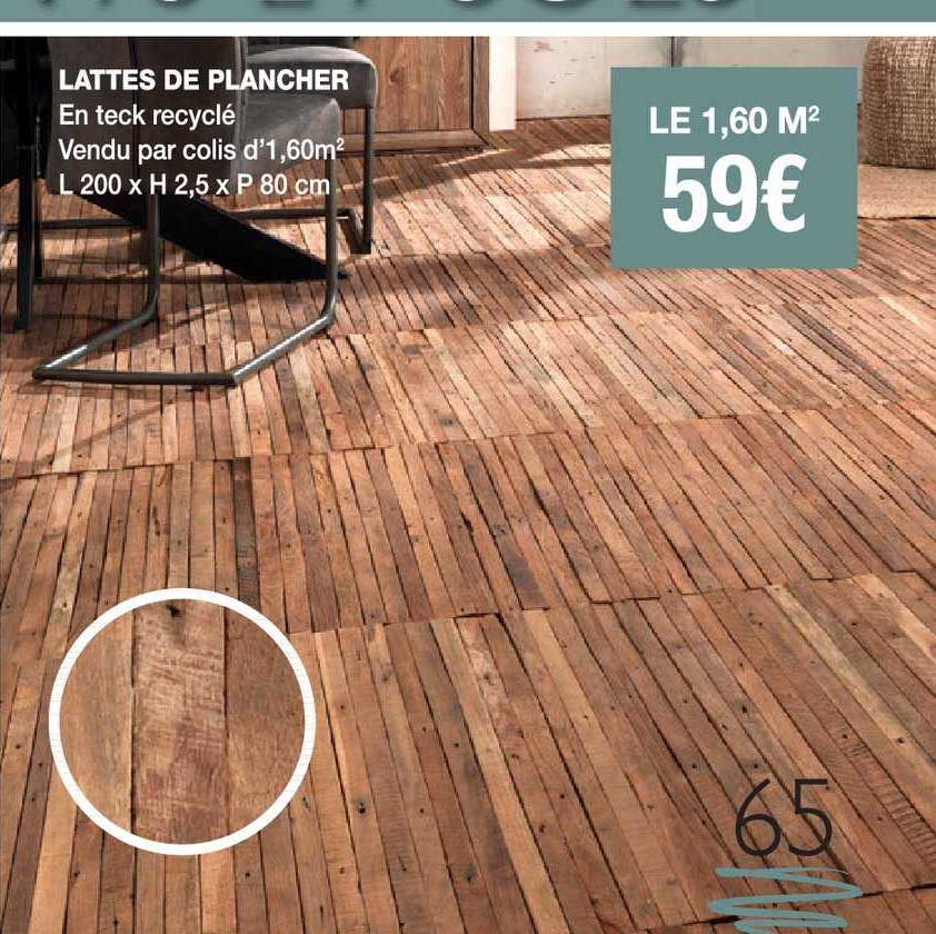 Lattes De Plancher