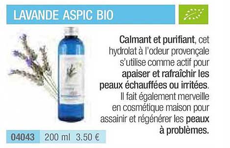 lavande aspic bio
