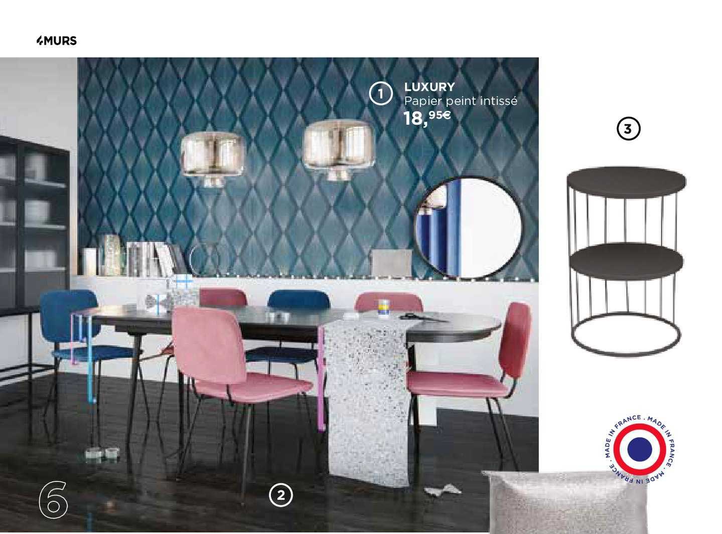 luxury papier peint intissé