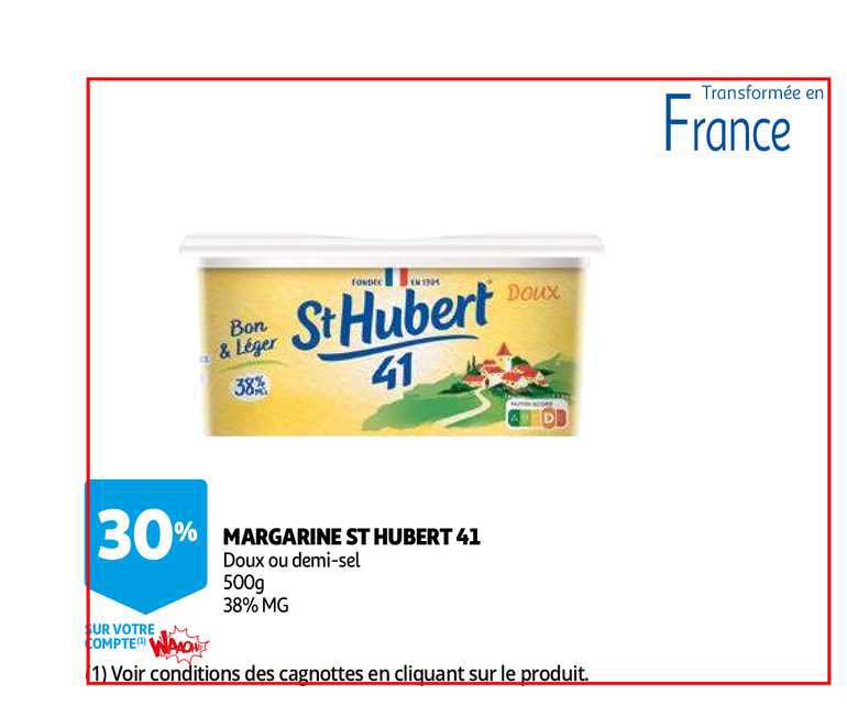 margarine st hubert 41