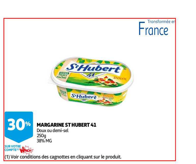 margarine st hubert 41