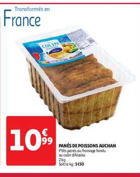 Panés De Poissons Auchan