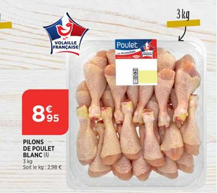 Pilons De Poulet Blanc