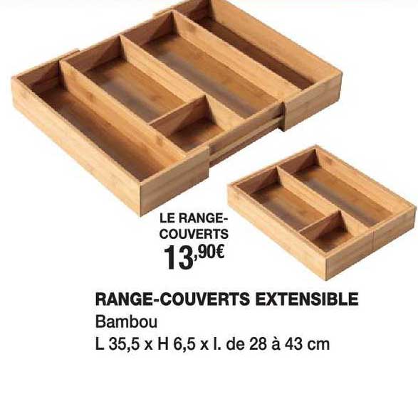 range-couverts extensible