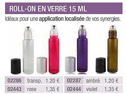 Roll On En Verre 15 Ml