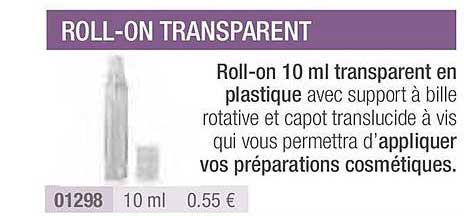 roll on transparent