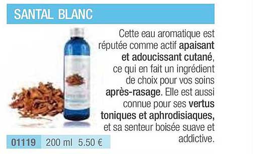 Santal Blanc