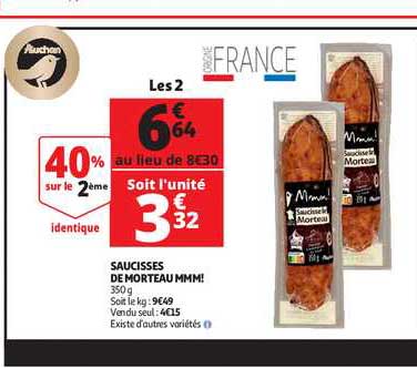 Saucisses De Morteau Mmm!