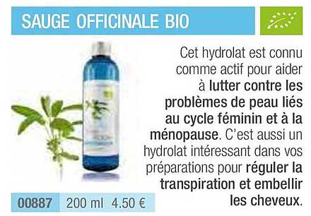 sauge officinale bio