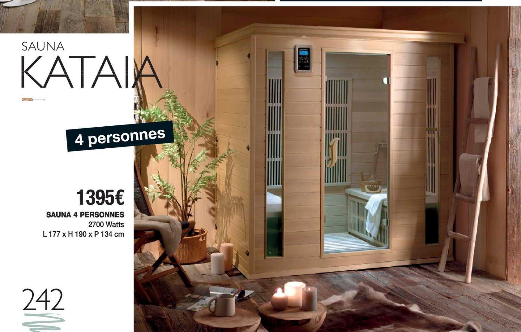 sauna 4 personnes kataia