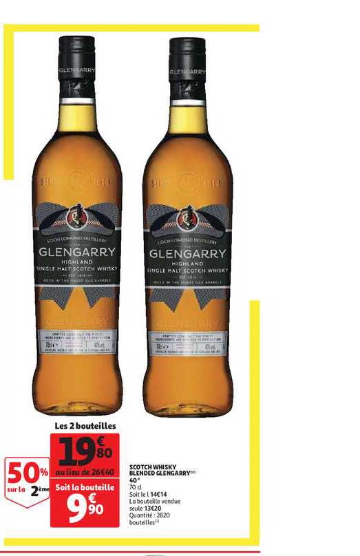 Scotch Whisky Blended Glengarry