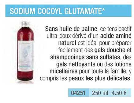 sodium cocoyl glutamate