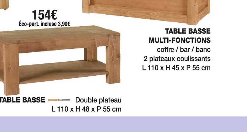 table basse table basse multi fonctions
