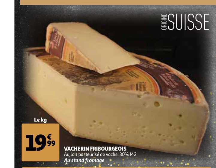 vacherin fribourgeois