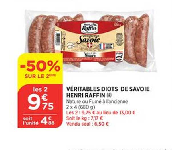 véritables diots de savoie henri raffin