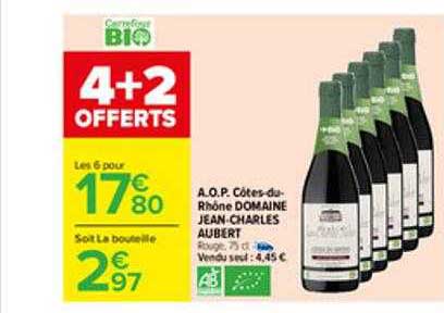 a.o.p. côtes-du-rhône domaine jean-charles aubert