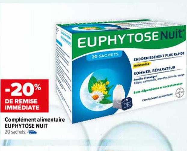 complément alimentire euphytose nuit