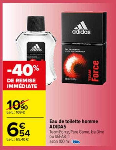 Eau De Toilette Homme Adidas
