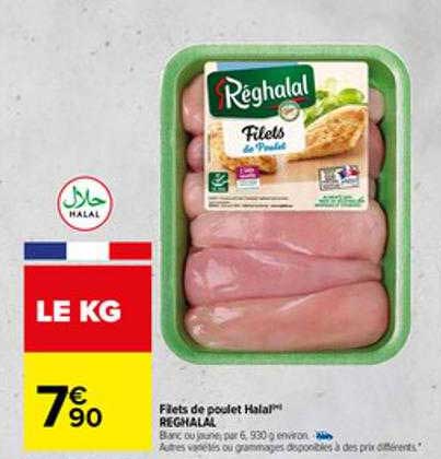 Filets De Poulet Halal Reghalal