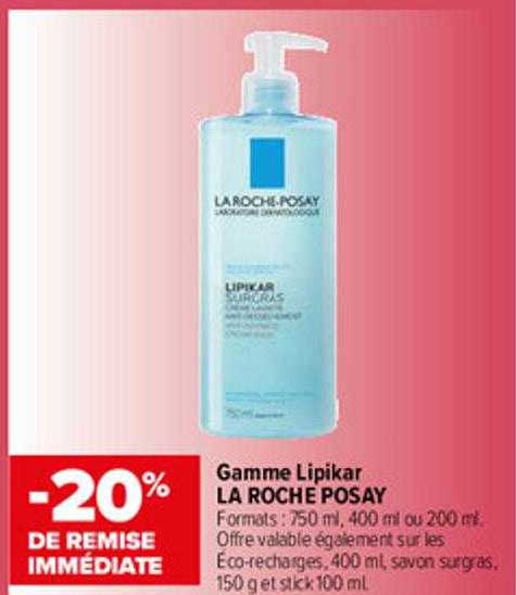 Gamme Lipikar La Roche Posay
