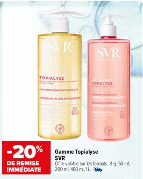 Gamme Topialyse Svr