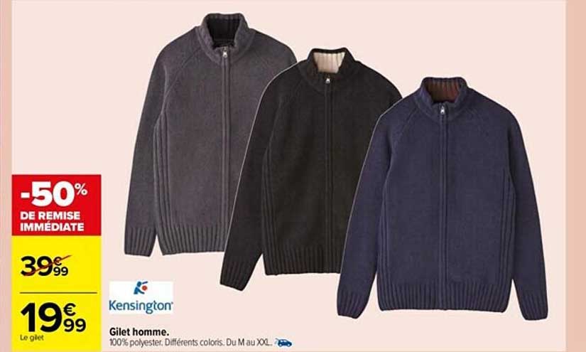 gilet homme kensigton