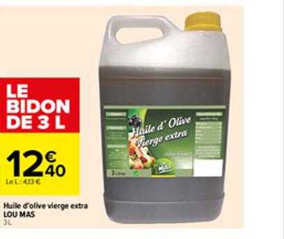 huile d'olive vierge extra lou mas