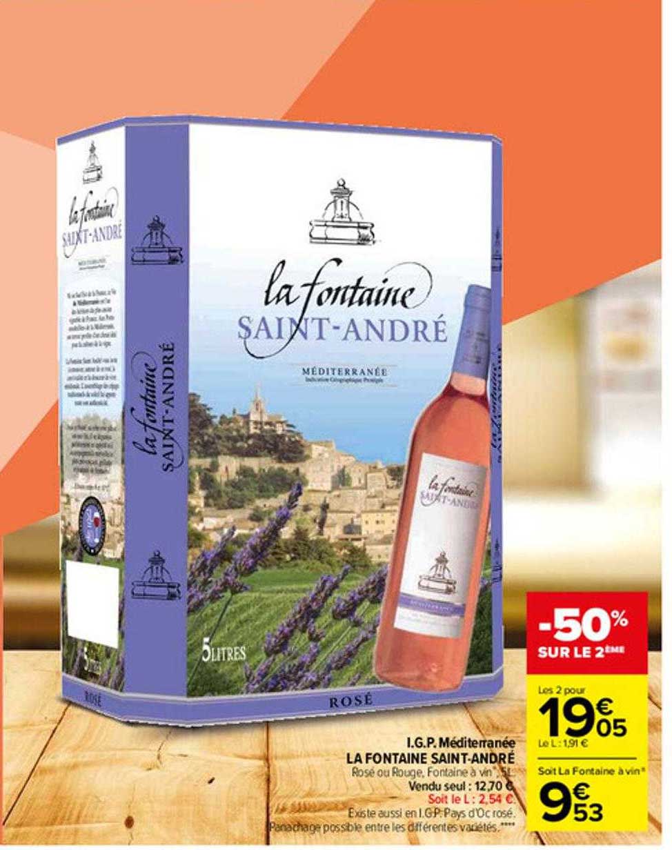 i.g.p. méditerranée la fontaine saint-andré