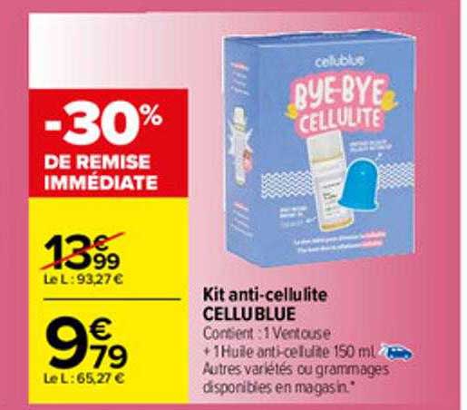 kit anti-cellulite cellublue