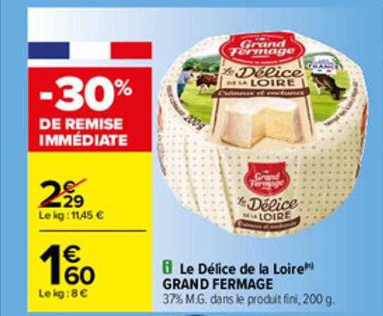 le délice de la loire grand fermage