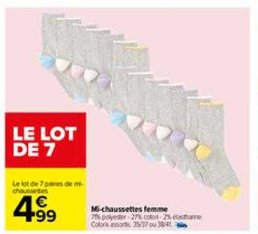 mi-chaussettes femme