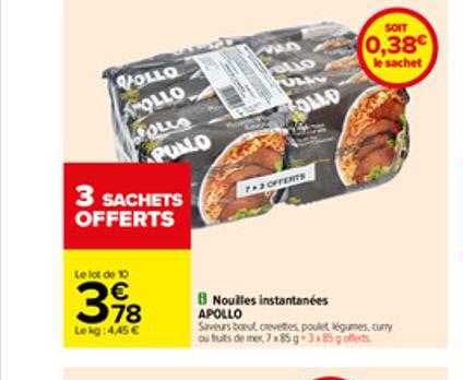 nouvelles instantanées apollo