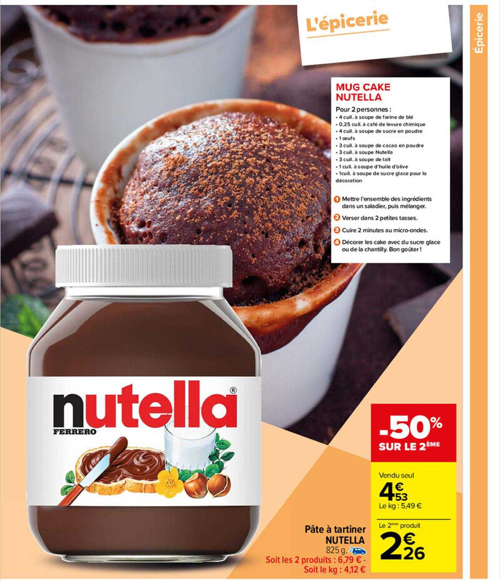 Pâte à Tartiner Nutella
