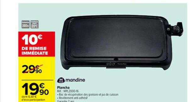 Plancha Mandine