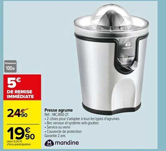 presse agrume mandine