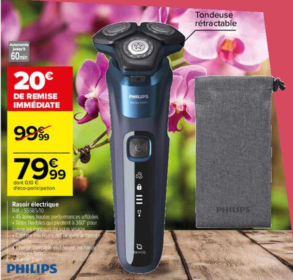 Rasoir électrique Philips