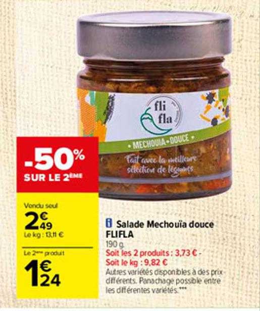 salade mechouïa douce flifla