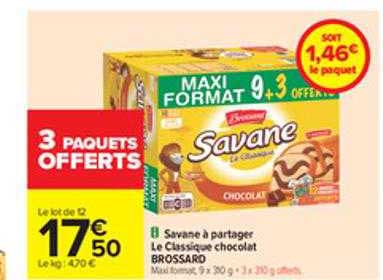 savane à partager le classique chocolat brossard
